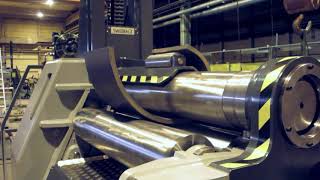 Precise Plate Rolling Machine - Sheet Metal Shaping - Pb4-12-4 Automation By Swebend