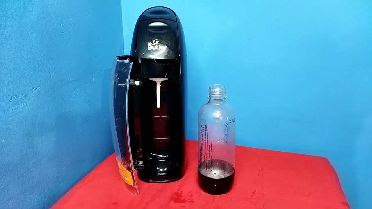 Mr Butler Soda Maker : How to Insert and Remove PET Bottle | Change PET Bottle