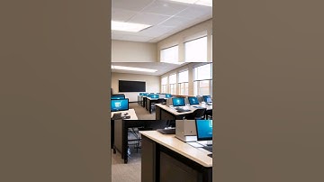 Computer institute practical labs 🖥️🖥️ | computer class | computer lab design #shortsfeed #shorts
