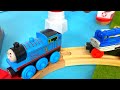 Thomas the train | Toy Video for kids | wooden railway | locomotives, steam engine