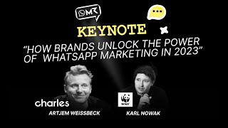 #OMR23 Keynote Game-Changing Conversation: How brands unlock the power of WhatsApp Marketing in 2023