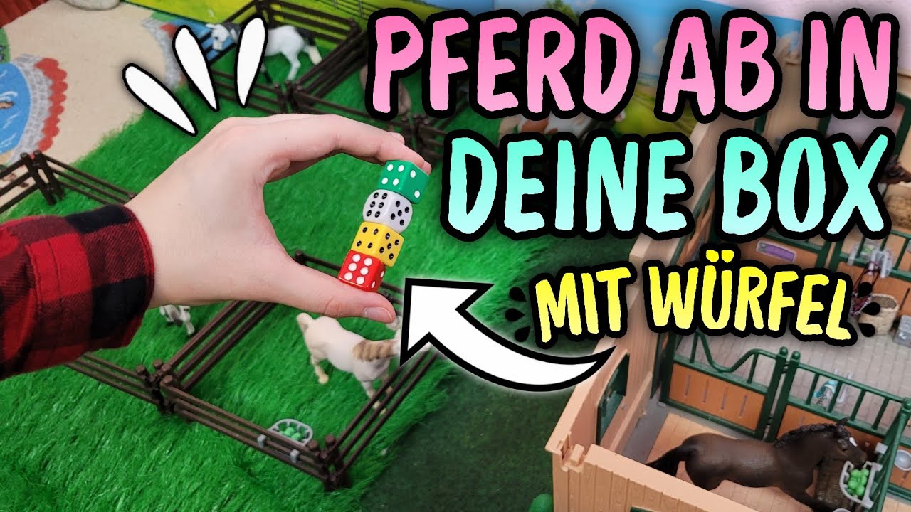 XXL Pferd ab in deine Box Video ❤️ (mit Würfel 🎲🍀👀) | Schleich
