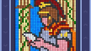 Pixel Flow Level 1344 Hard Solution Walkthrough