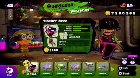 Splatoon - Slosher Deco