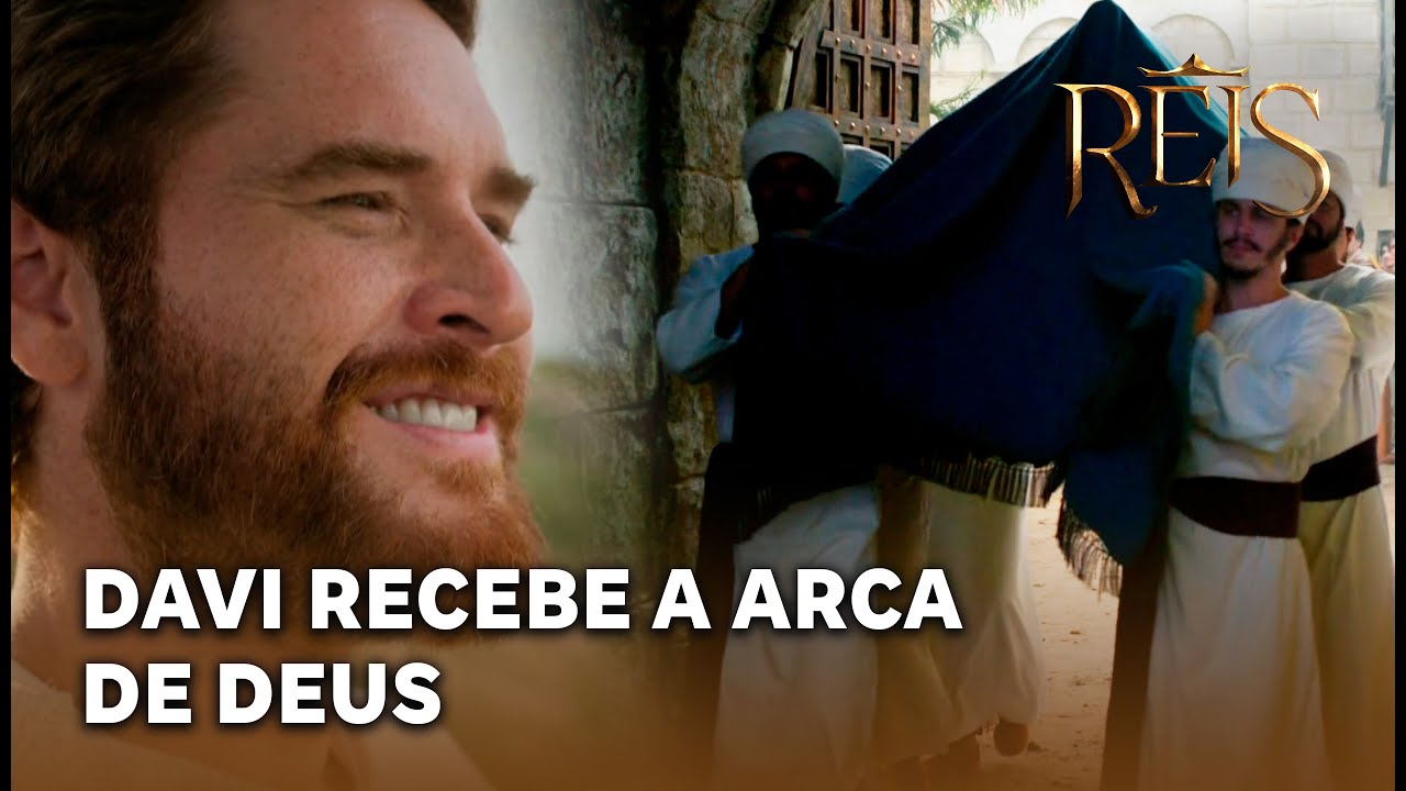 HISTÓRIA DO REI DAVI: Davi comemora chegada da Arca de Deus em Jerusalém