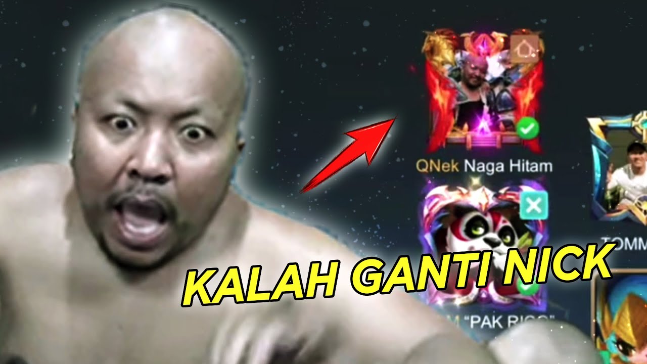 NICK NAGA HITAM DI GANTI ?!!