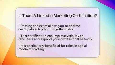 Is There A LinkedIn Marketing Certification? - Everyday-Networking