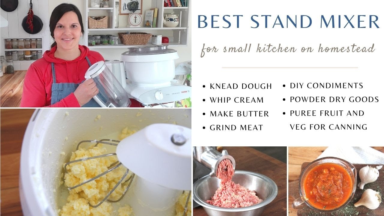 Stand Mixer for Small Kitchen Bosch Stand Mixer Review YouTube