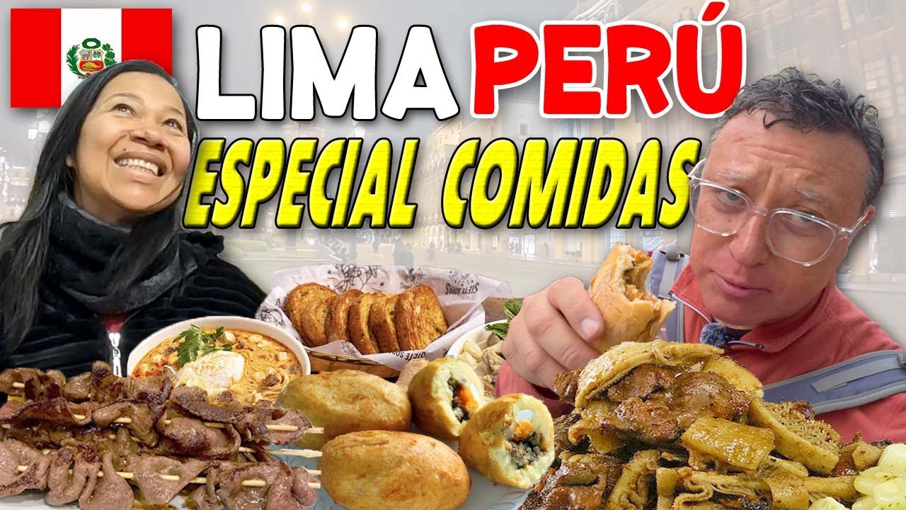 Así se come en LIMA PERÚ!!