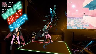 Beat Saberrevive - Lione1St Attemptfull Body Tracking