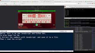 Super Sic Bo - JavaScript and Python Bot 05/2019 screenshot 5