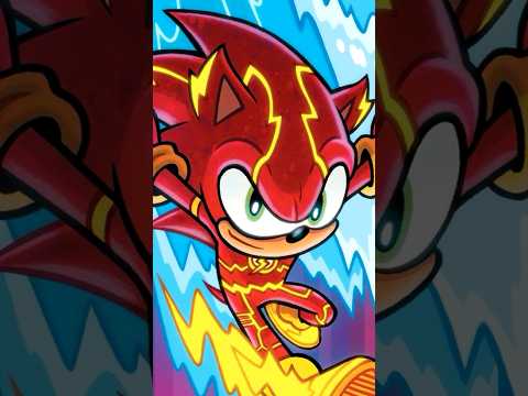 DC Sonic Variants #sonicthehedgehog #dcxsonic #sonicidw