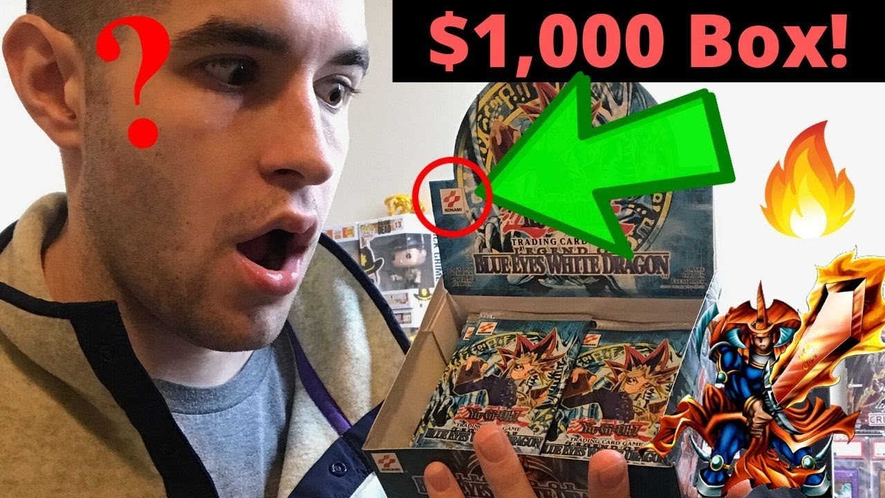 EPIC Yu-Gi-Oh! 2002 LEGEND OF BLUE-EYES Booster Box OPENING! Opening a 1K  Box for 1K Subs!