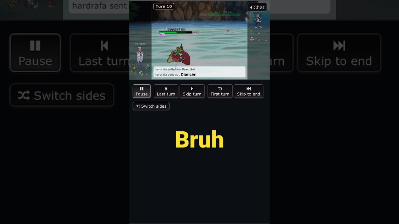 When you forget that dual types exist (Pokemon Showdown Gen 8 random battle misread)