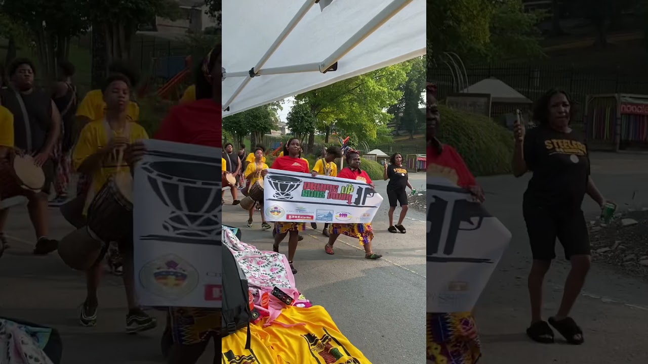 Drums Up, Guns Down Down Entrance