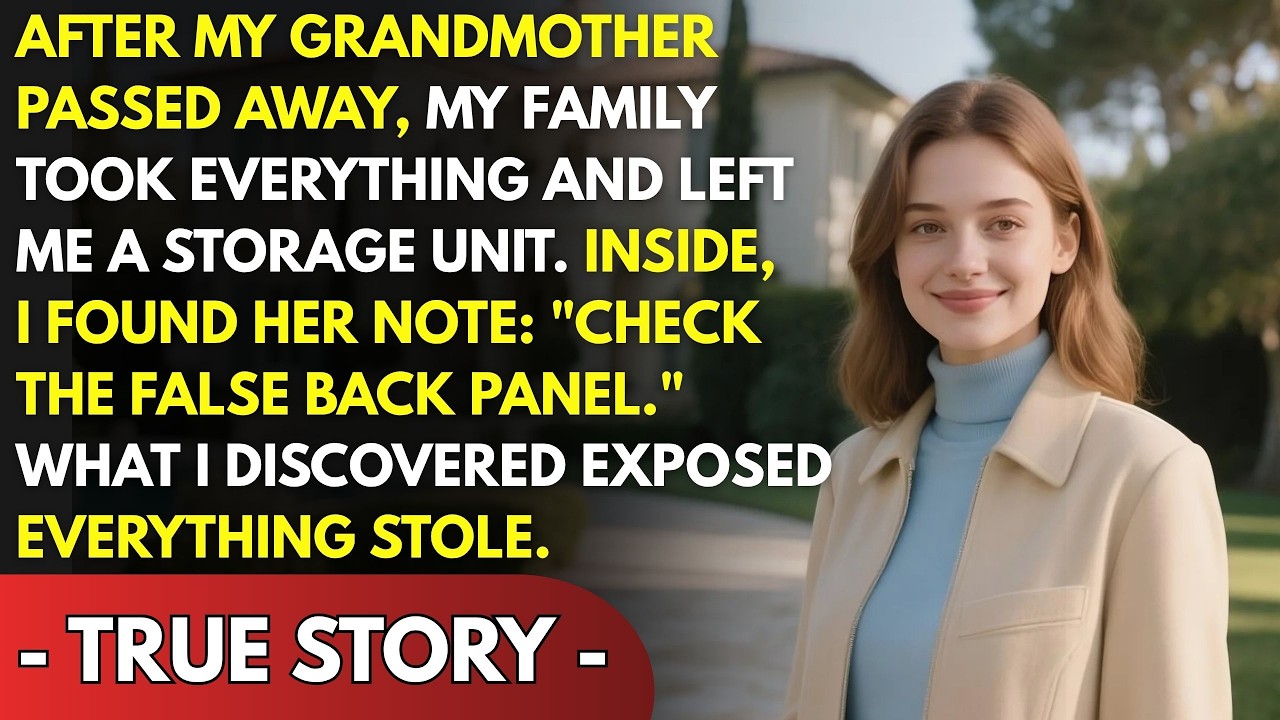 AFTER MY GRANDMOTHER PASSED AWAY, I GOT A STORAGE UNIT—HER HIDDEN NOTE ...