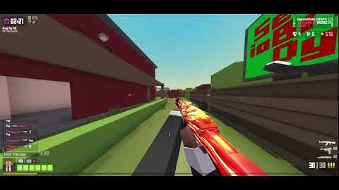 using default settings in krunker