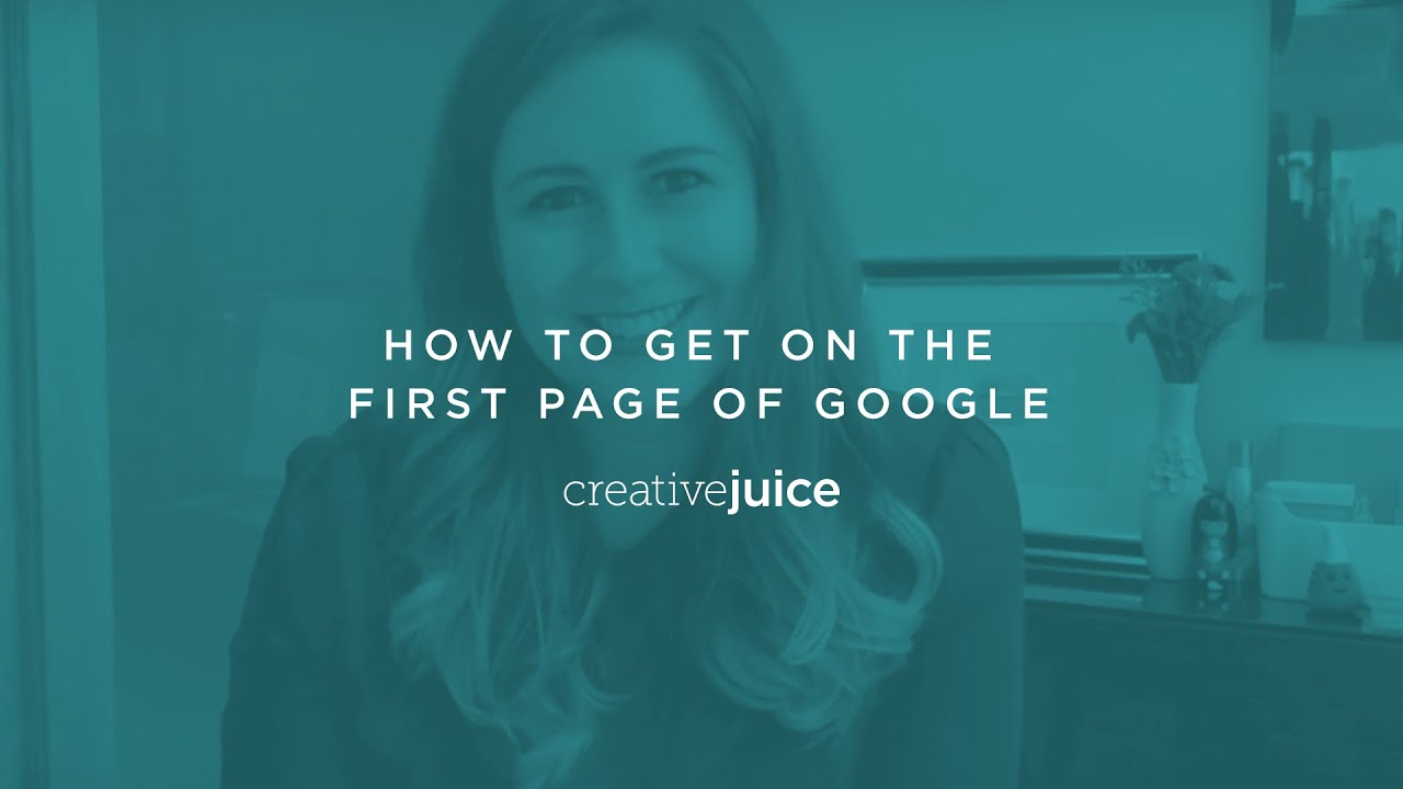 How to Get on the First Page of Google