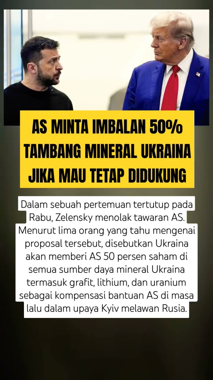 Tidak Ada Ada Yang Gratis Zelensky