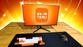 I Built A Gaming Setup Using TEMU!