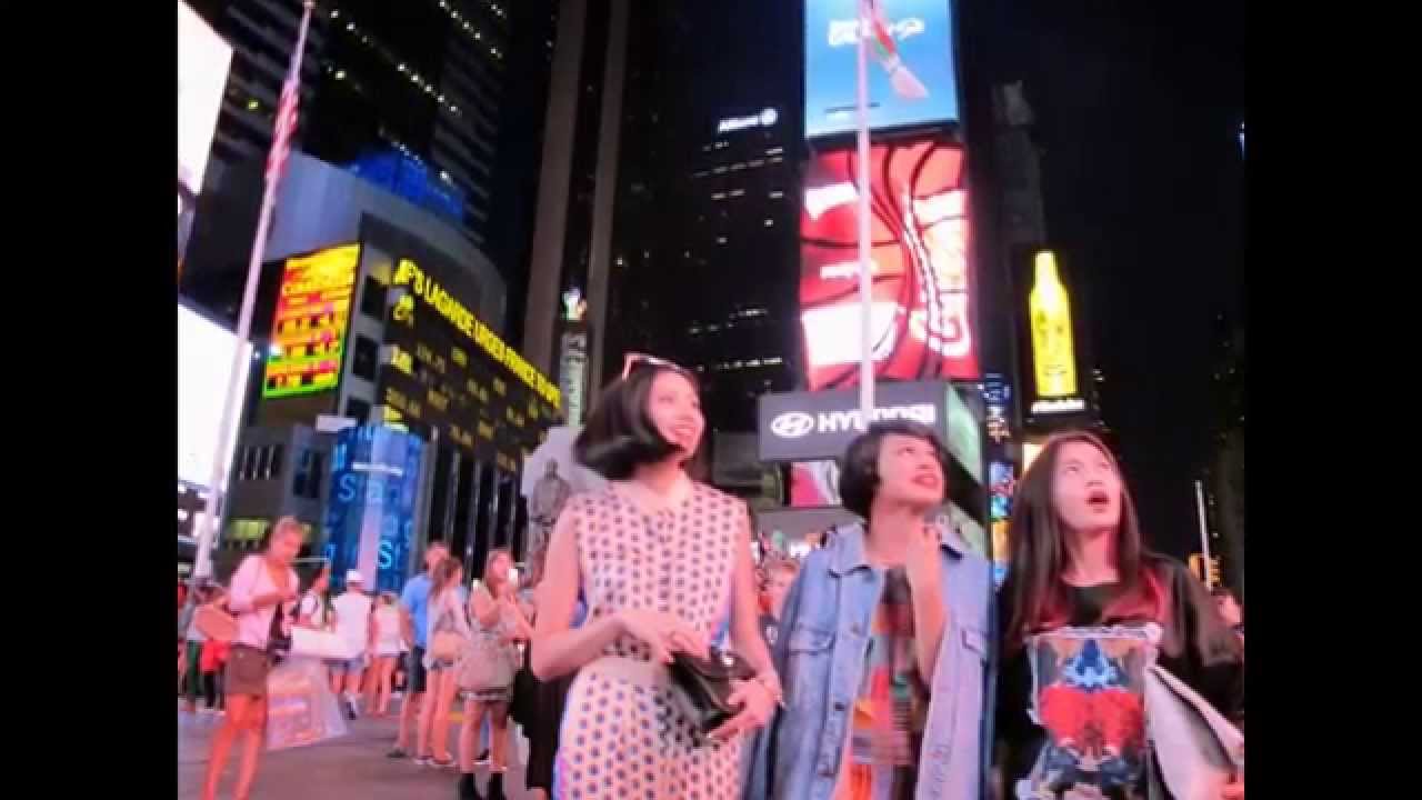 TRESemmé - Style Seeker Hunt Winner Journey - Street Style Times Square - YouTube
