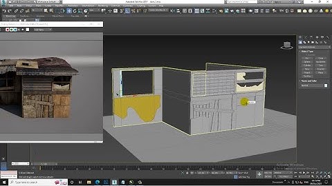 3DsMax Tutorials, Learn 3D Modeling a Low Poly Colony Houses from Scratch in 3dsmax (Part 1)