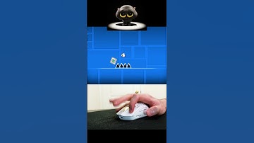 Scatman VS Hardest Jump in Geometry Dash! #shorts