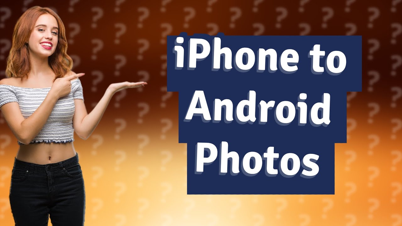How to send a large number of photos from iPhone to Android?