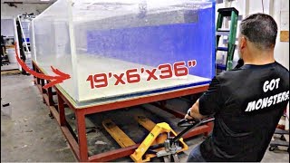 Mega Monster Fish Tank Moving Part 1