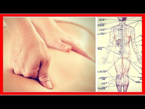La reflexología de espalda medicina natural para la gastritis