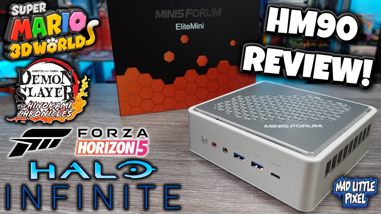 Review of the Minisforum EliteMini HM90 desktop PC with fast AMD Ryzen APU  -  Reviews