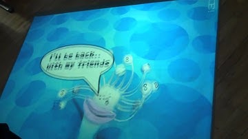 GestureTek Cube Interactive Floor and Mini Zoo Kids Game by i3D