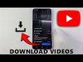 How To Download Videos On YouTube Mobile