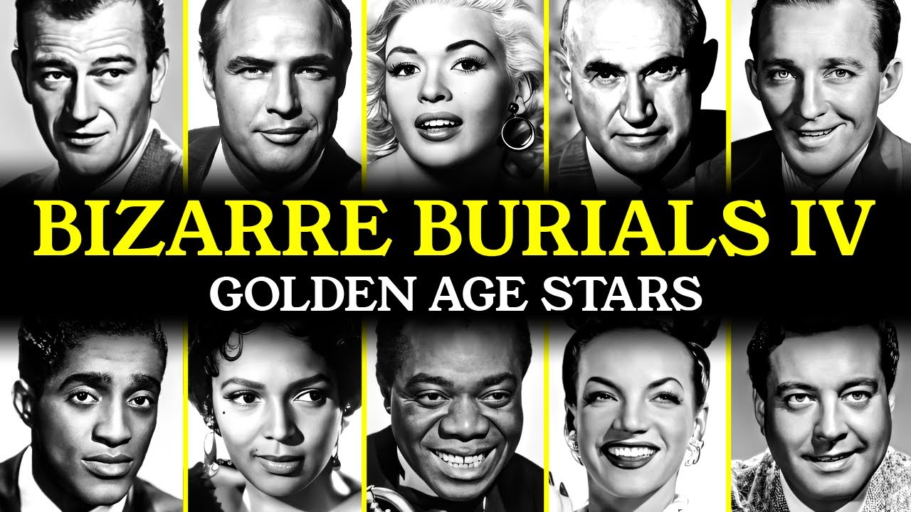 STRANGEST Final Burial Requests of Famous Celebrities - Part 4 (Golden Age Hollywood Stars)