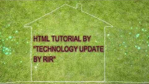 ICT HTML bangla video tutorial for HSC updated part-1