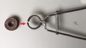 Chế Tạo Kìm Kẹp Từ Vòng Bi Bạc Đạn / make ball bearing