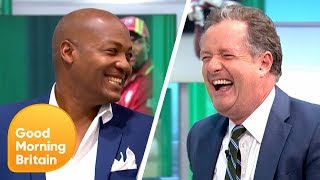Cricket Legend Brian Lara Plays Cricket in the Studio With Piers | Good Morning Britain