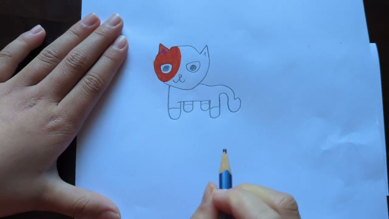 How to draw a cat body (Part 2)