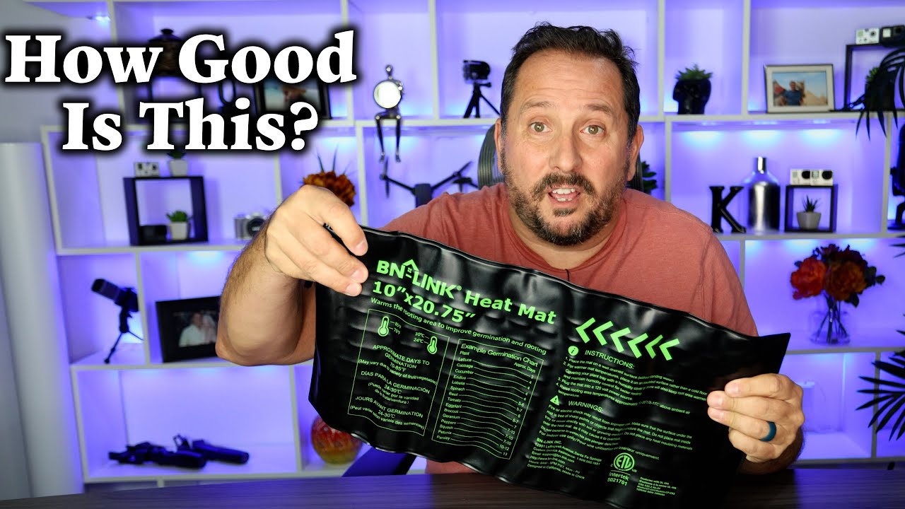 Reviewed:  BN-LINK Durable Seedling Heat Mat Warm Hydroponic Heating Pad