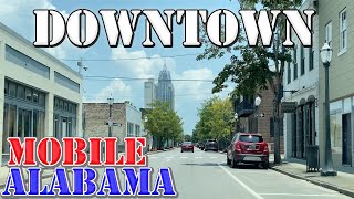 Mobile - Alabama - 4K Downtown Drive