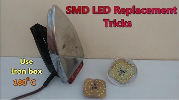 SMD LED chip Light Replacement using Iron box  | Tips | POWER GEN
