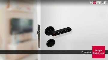 Hafele’s RE-Split lock