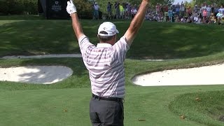 Highlights | Rod Spittle grabs lead with eagle hole-out at the Dick’s Sporting Goods Open Wealth