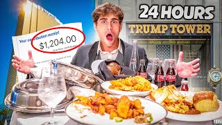 I Stayed At TRUMP Tower For 24 Hours (We Got Banned)