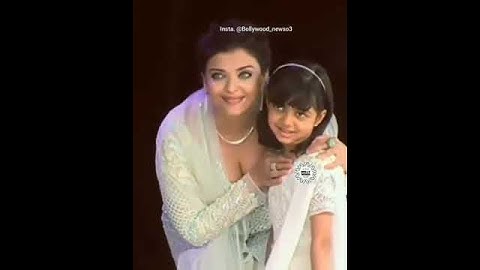 Aishwarya Rai Bachchan Video With His Daughter