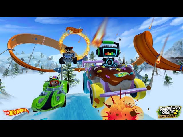 Gameplay jogando multiplayer Beach Buggy Racing 2 #beachbuggyracing #c