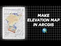 How to Create Stunning Elevation Maps - Map Layout in ArcGIS: Kathmandu Valley Edition-GIS Tutorial