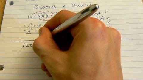 Multiplying Polynomials (part 1)