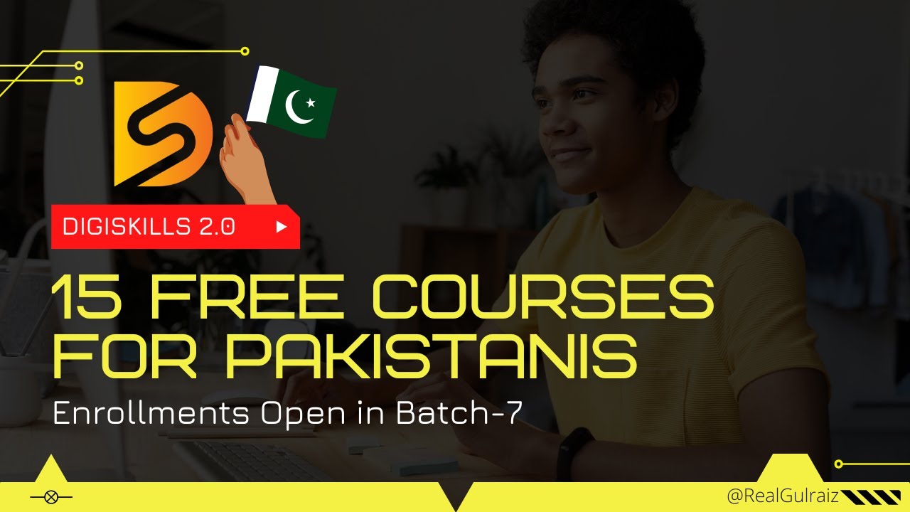 DigiSkills Courses 2024: Enrollments Open for Batch 7 | RealGulraiz