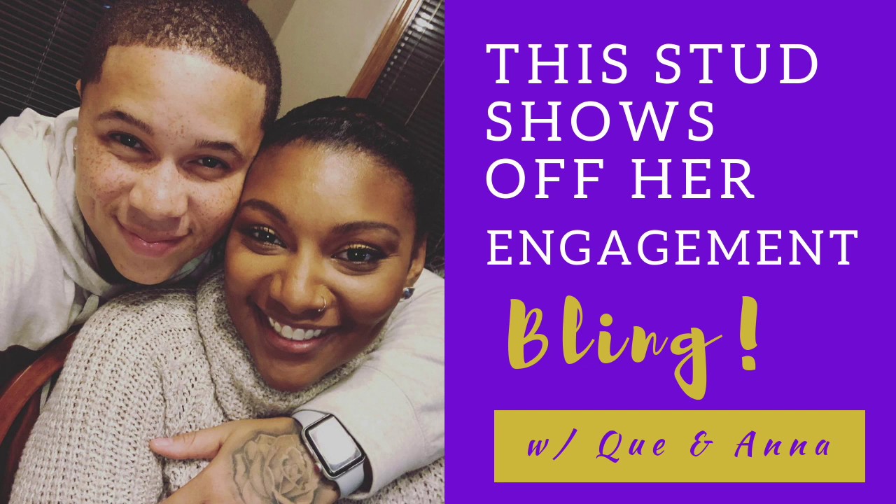Stud Shows Off Her Engagement Bling